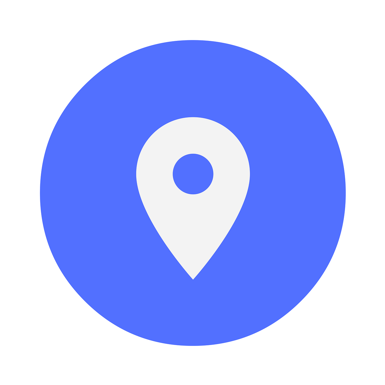 icon, location, locate